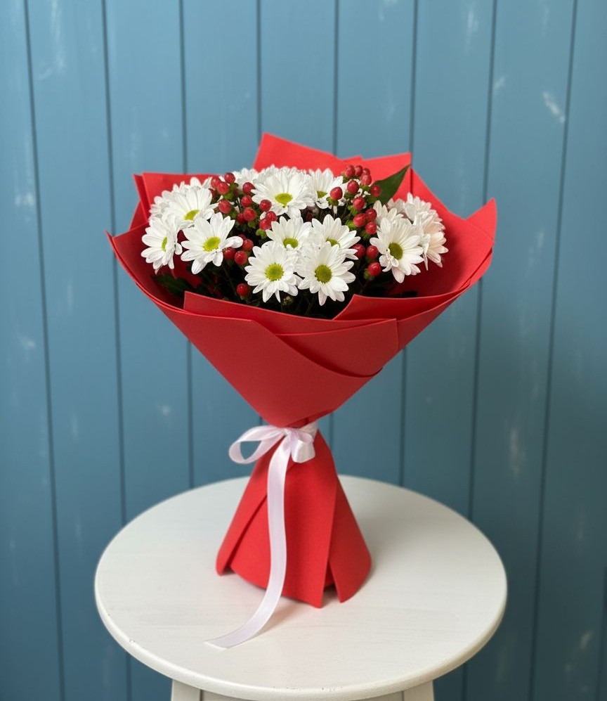 Букет цветов из: Хризантемы в Мичурине Республика Дагестан