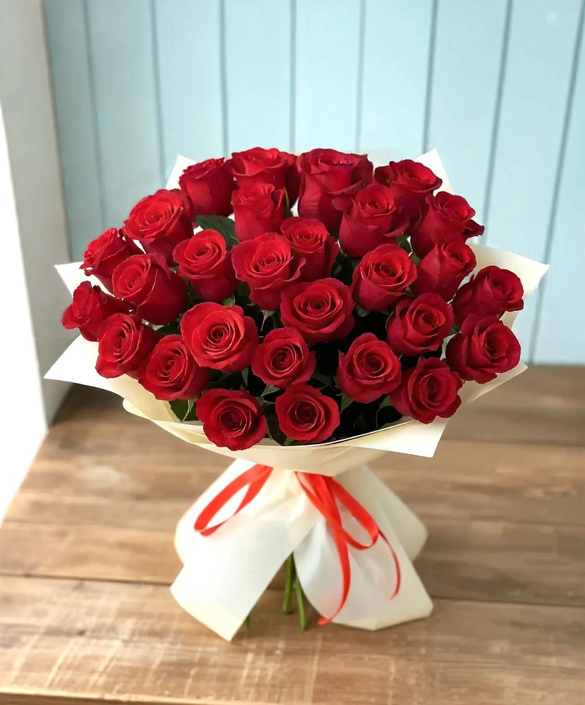 Букет 29 Красных роз в Мичурине Республика Дагестан