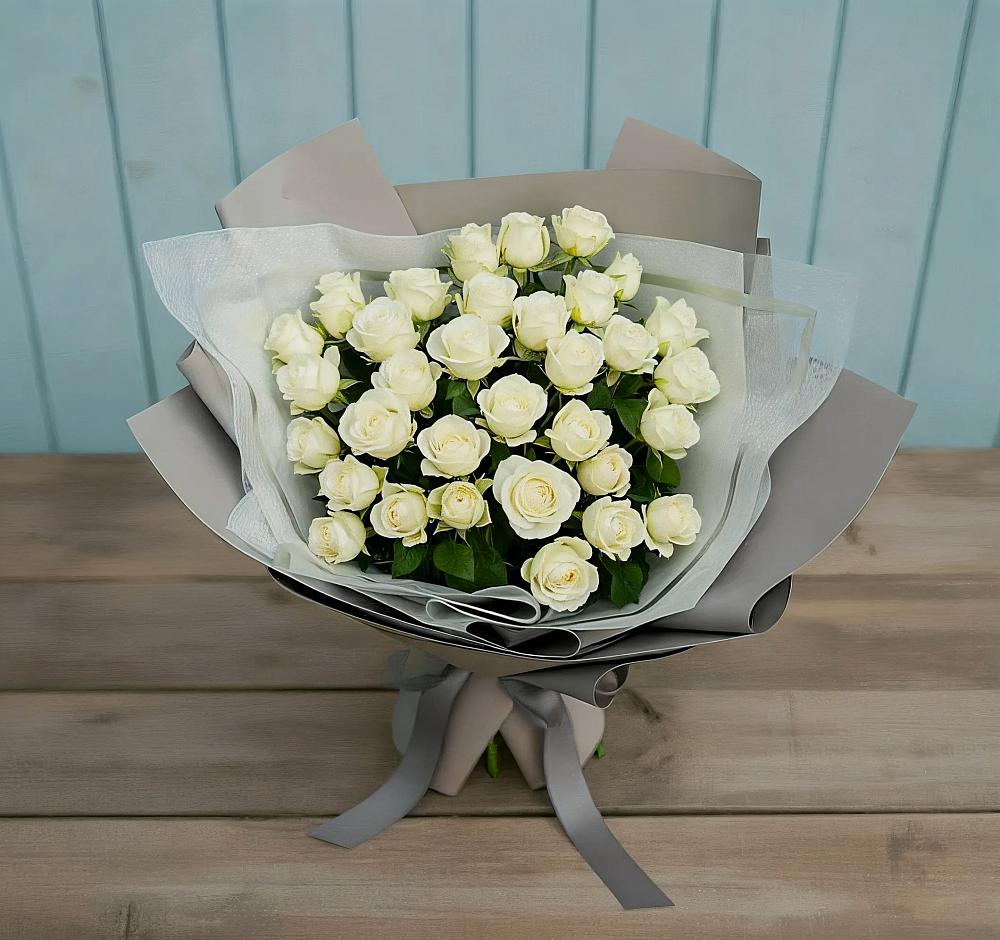 Букет Белоснежная нежность в Мичурине Республика Дагестан