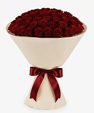 Букет 101 Бордовая роза Блэк Бакарра в Мичурине Республика Дагестан