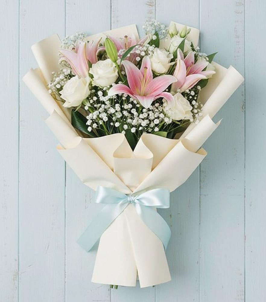 Букет цветов из: Лилии в Мичурине Республика Дагестан