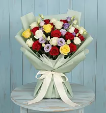 Букет цветов из:  Розы в Мичурине Республика Дагестан