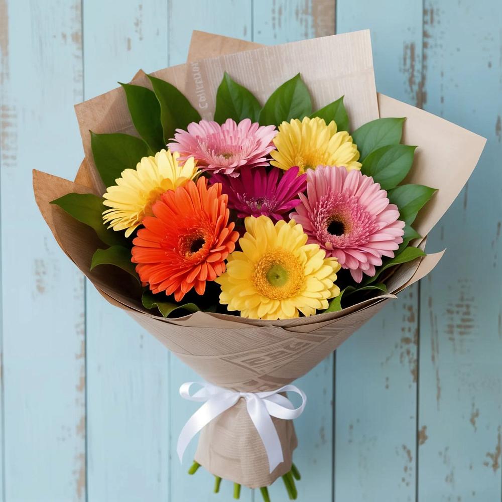 Букет цветов из: Герберы в Мичурине Республика Дагестан