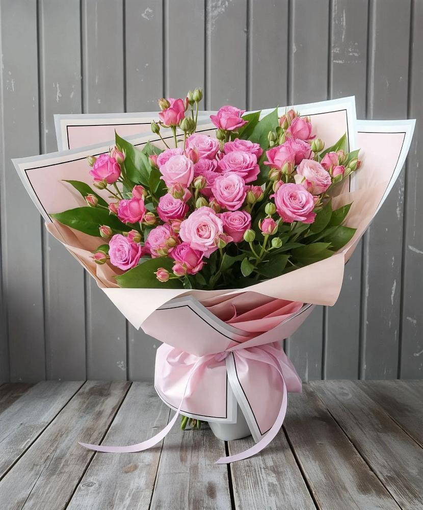 Букет Розовый кустик в Мичурине Республика Дагестан