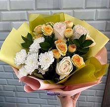 Букет цветов из:  Розы и Хризантемы #REPLACE_PRED# Мичурине Республика Дагестан