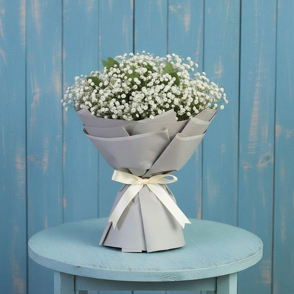 Букет цветов из: Гипсофила в Мичурине Республика Дагестан