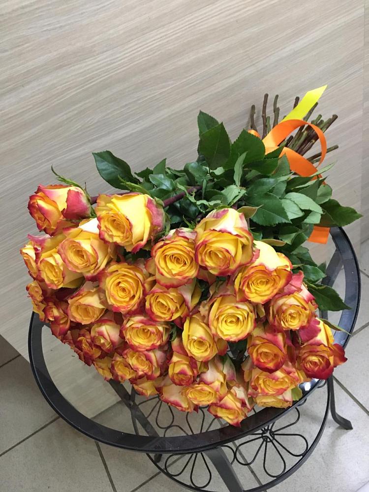 Букет Желтые розы в Мичурине Республика Дагестан