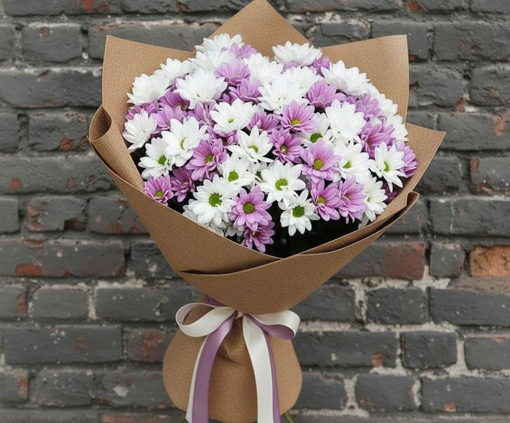 Букет цветов из: Хризантемы в Мичурине Республика Дагестан