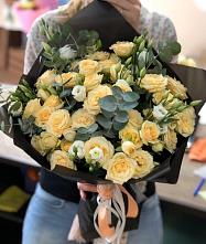 Букет цветов из:  Розы и Лизиантусы #REPLACE_PRED# Мичурине Республика Дагестан