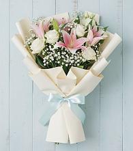 Букет цветов из:  Лилии #REPLACE_PRED# Мичурине Республика Дагестан