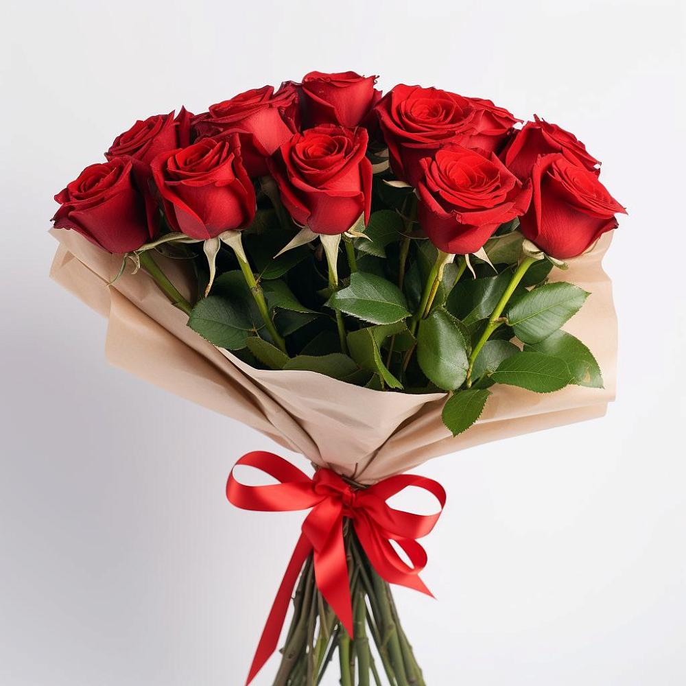 Букет 11 Красных роз Эдлесс Лав в Мичурине Республика Дагестан
