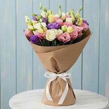Букет цветов из:  Лизиантусы в Мичурине Республика Дагестан